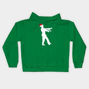 Funny Christmas Zombie Kids Hoodie